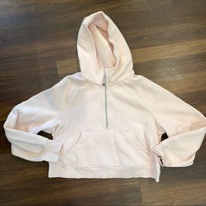 Lululemon oversized 1/2 zip scuba hoodie size M/L